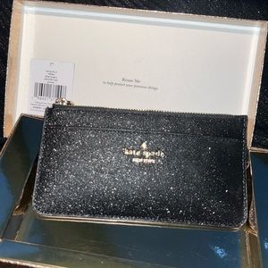 Boxed Large Glitter Slim Card Holder